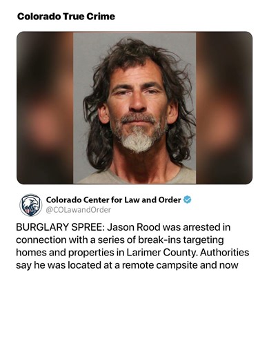 BURGLARY SPREE | JASON ROOD
