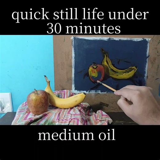 learn how to draw a still life with oil colors/ step by step oil color tutorial #stillife #oilcolors