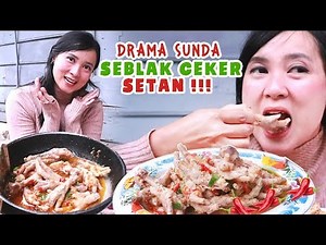 Resep seblak ceker super pedas - Somtum spicy chicken salad after yum