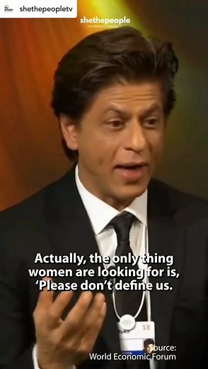 Team Payal Rohatgi on Instagram: "I ❤️ u Shahrukh Khan 🙈 #payalrohatgi Posted @withregram • @shethepeopletv Women don't want to be defined and put into boxes. Source - World Economic Forum #women #define #box #category #equality #power #man #different #sexualise #desexualise #feminism #feelitreelit #SheThePeople"