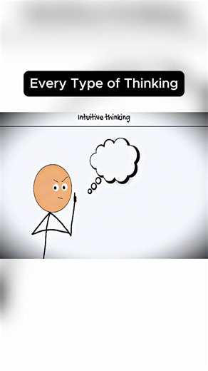 Every Type of Thinking: Part12, Intuitive thinking #explain #trending #viral #tiktok #thingking