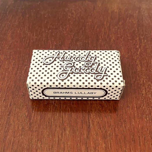 Vintage Hurdy Gurdy Music Box – Brahms Lullaby Hand Crank Toy - Etsy Canada