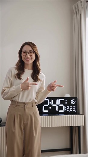 大文字LEDデジタル時計 リモコン付き 温度曜日カレンダー表示 #LED時計 #デジタル掛け時計 #置掛両用 #リモコン付時計 #大画面時計 大文字LEDデジタル時計 リモコン付き 温度曜日カレンダー表示