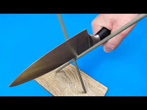 Razor Sharp Knife in 1 Minute! Best Knife Sharpener Review!!