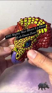 Epic! 1993 Mighty Max Blows Up Dino Lab Doom Zone #mightymax #RetroToys #90stoys #90snostalgia #toystagram #dinosaurs #90scartoons #blastfromthepast | CPJ Collectibles
