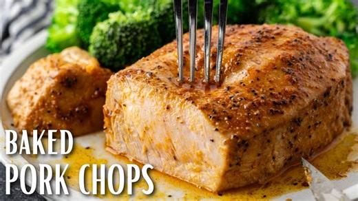 Easy baked pork chops