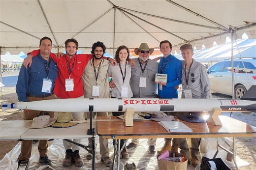 Liberty Rocketry team earns top-10 finish at Spaceport America Cup | Liberty News