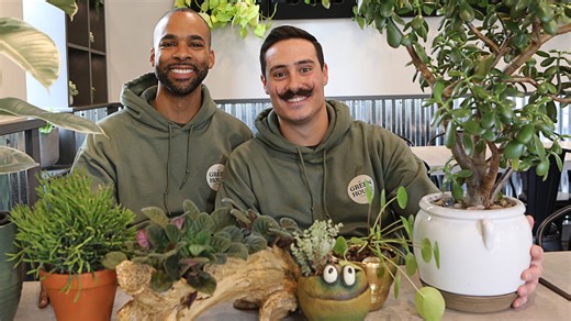 Delaware influencer 'Black Plant Man' brings green theme to Newark's newest restaurant