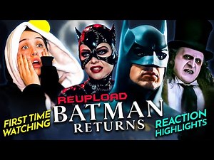 Nicki loves BATMAN RETURNS (1992) Movie Reaction FIRST TIME WATCHING [RE-UPLOAD]