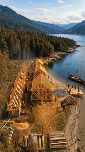 Vikings Built a Coastal Village Overnight