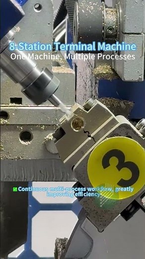 Rotary Busbar Workstation | Multi-Function Processing Demo#copper #rotary #drilling