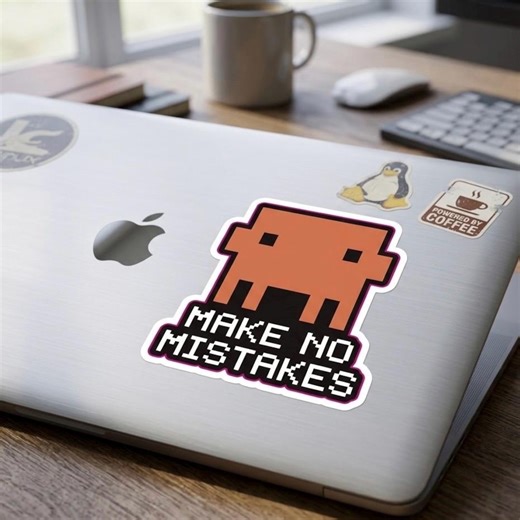 Claude Code Sticker, Claude AI Sticker, Make No Mistakes, Programmer Sticker, Openclaw, Software Engineer, Laptop Sticker - Etsy Australia