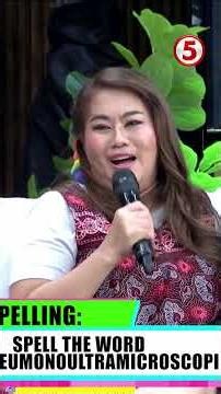 KAPATID MOMENTS | Spell: Pneumonoultramicroscopicsilicovolcanoconiosis