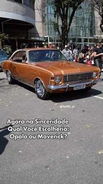 Best Classic Cars: Chevrolet Opala and Ford Maverick #fiotflix