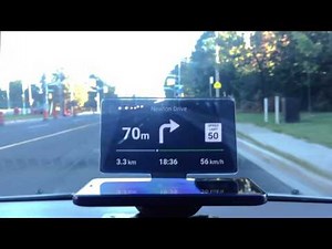 Head-Up Display (HUD) For Less than $50 | HUDIFY | Navigation of the Future