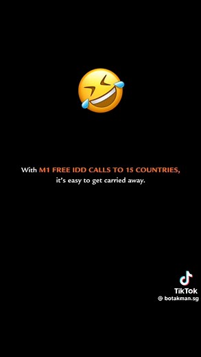 This M1 commercial was classic 😂. Free outgoing calls to Asia regions. But I never tried calling an Indian restaurant in Mumbai to order Indian food 🤣 | 何鬆