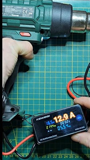 DIY 50A load tester for tool batteries.#DIY #parkside #test