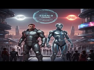 Eden-9 (2095) When Man and Machine Became One | Futuristic AI Sci-Fi Short Film | #aiscifi