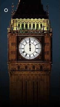 Big Ben Chiming At 12 O’clock