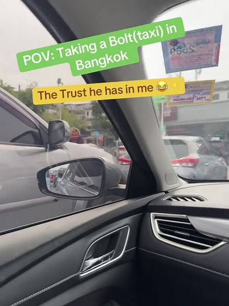 Taking a Bolt Taxi in Bangkok: A Trusting Encounter