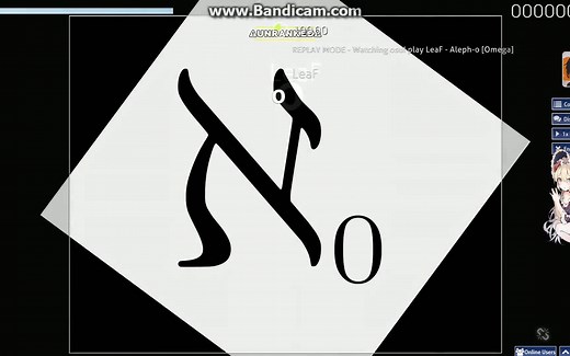 你从未见过如此炫酷的osu谱面[LeaF - Aleph-0]