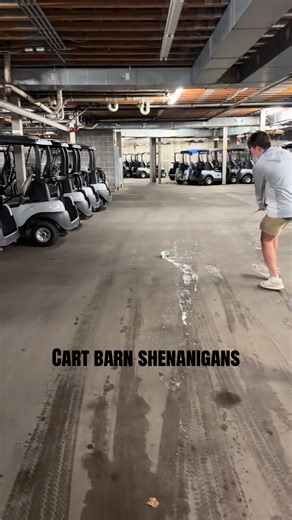 great times in the barn #fyp #cartbarn #golfcart #sloted #cartkid | golf cart