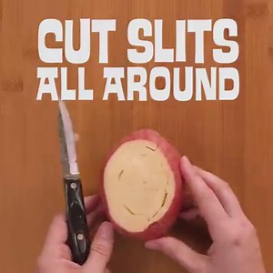 4.2M views · 71K shares | This BLOOMIN BAKED POTATO is so creative and would be such a hit with my family or with company! I can't wait to try this out! | Chef In Training | Facebook