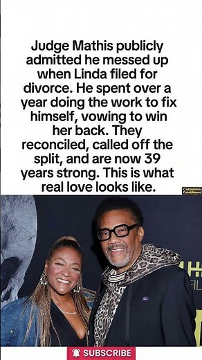 Judge Mathis Won Her Back #shorts #JudgeMathis #GregMathis #relationship #marriage #dating #couple