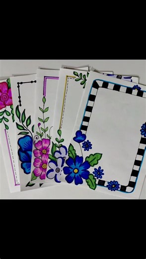 Easy and beautiful border designs