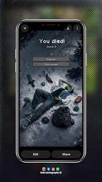 Minecraft AI Photo Editing prompt for ChatGPT & Google Gemini #viral #shorts #minecraft 👀🔥