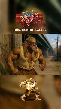 final fight - characters in real life generated by Ai