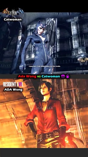Ada Wong vs Catwoman 😎