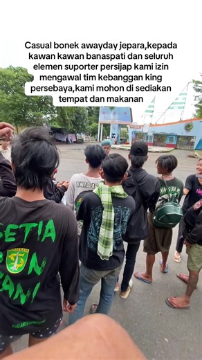 Mohon kepada buat teman teman banaspati biar bisa membantu kita masuk ke stadion #persebaya #bonek #bonekmania #fyp