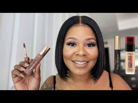 Cluster lashes tutorial + full face makeup application
