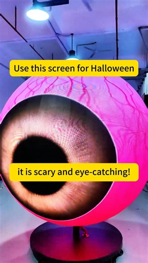 1.8K views | Use this screen for Halloween，it is scary and eye-catching! #HalloweenBusinessOpportunities #Halloween #HolidayMarketing #SpecialShapedScreen #LEDDisplay | Shenzhen Sryled Photoelectric Co., Ltd | Facebook