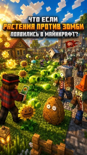 PLANTS VS. ZOMBIES ADDED TO #MINECRAFT