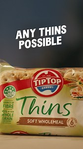 Pizza night at home, made simple? Yes please! Experiment with different toppings… any Thins possible with Tip Top Thins. | Tip Top
