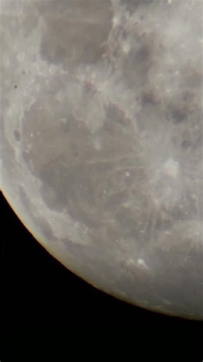 4K Lunar Landscape - Ambient Space Music | 4 min #shorts