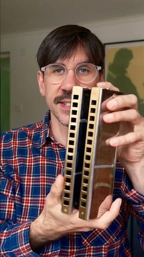 Playing BASS harmonica 🥳