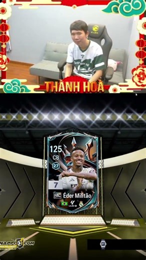 THÀNH HOÀ | Công Thức Nâng Cấp Militao FAC+8 từ AI | FC Online #thànhhòa #dapmothefconline