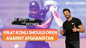 2.4M views · 3.9K reactions | Virat Kohli should open the batting with Rohit Sharma against Afghanistan in today's match, while Ishan Kishan should bat at number 3. Let's talk about #INDvsAFG match in today's episode of #TheAdipoliShow. #FacebookWatch #CricketTogether #T20WorldCup | Sree Santh | Facebook