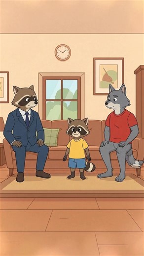 Zuno e seus dois papais: uma animação divertida
