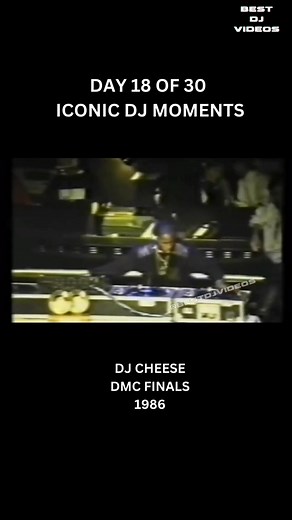 In 1986, DJ Cheese made a significant impact in the world of hip-hop by winning the DMC World DJ Championship. This competition was crucial in establishing the art of turntablism as a legitimate and respected form of musical expression. DJ Cheese became particularly famous for his innovative use of scratching during his performances, which was a relatively new technique at the time. His victory at the DMC Championship highlighted his skills and helped to popularize scratching as an essential ele