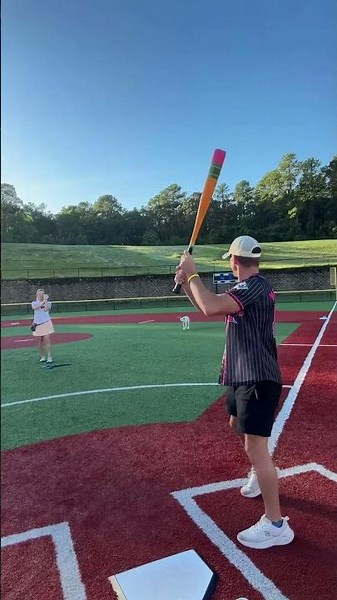 The easiest way to play a high chopper #baseball #protips