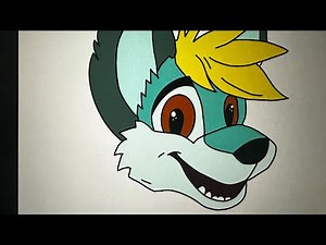 How to Draw a Furry Wolf|Procreate