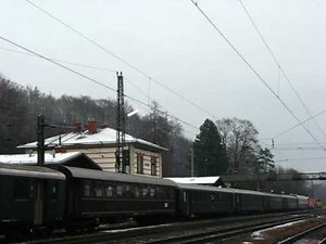 Class 310 Steamer 150 Years Westbahn Celebration, December 13 2008