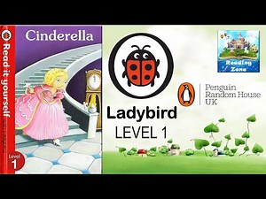 Cinderella - Ladybird Level 1 | Aloud audio stories by Reading Zone | Children Stories