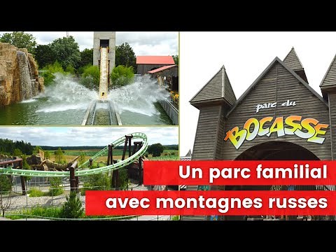 We discover Parc du Bocasse, theme park in Normandy and its new rollercoaster