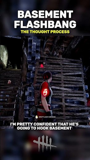 HOW TO SET UP FOR A BASEMENT FLASHBANG SAVE - Dead By Daylight