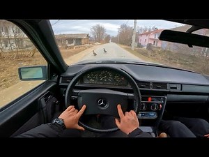 Mercedes-Benz 230E W124 1989 [130Hp] - POV Test Drive